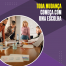 Profissionais em reunião ao redor de uma mesa, com papéis e anotações, discutindo ideias. Ao lado, a frase “Toda mudança começa com uma escolha”, destacando o poder das decisões estratégicas.