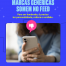 Pessoa segurando um celular enquanto rola o feed, com um balão de desaprovação (ícone de “dislike”) e o texto: “Marcas genéricas somem no feed. Para ser lembrado, é preciso ter personalidade, cultura e verdade.” Assinatura da ECOMM no canto inferior direito.